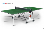 стол теннисный compact lx зелёный indoor