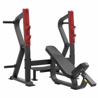 подставка для упражнений со штангой под наклоном impulse sl7029