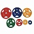 диск обрезиненный hefei dy-h-2012-15.0 с хватами 51 мм 15 кг желтый