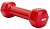гантель обрезиненная 4 кг bradex sf 0165 красный