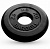 диск обрезиненный d51мм mb barbell mb-pltb51 2,5кг черный